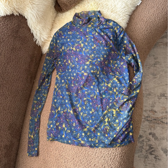 Anthropologie Colorful Mesh Lined Top - Picture 1 of 6